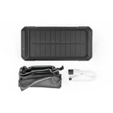 Solarni Powerbank, kapacitet 33800 mAh, crni