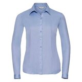 RUSSELL Women's Long Sleeve Shirt, Herringbone Shirt cene