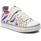 Geox Modne superge J Gisli Girl J454NA 000AN C0653 M White/Multicolor | Shoptok.si