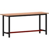  Radni stol 180 x 55 x 81,5 cm od masivne bukovine i metala | shoptok.hr