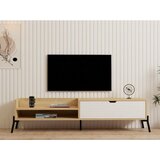 Hanah home TV polica Trezza Sapphire Oak White Cene