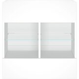  Zidni TV ormarić s LED svjetlima bijeli 58,5x30x60,5 cm | Eponuda.com