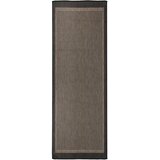 Furnova Zunanja preproga ploščato tkanje 80x250 cm temno rjava, (21930709) Cene