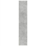  Regal za knjige boja betona 100x36x189 cm konstruirano drvo | shoptok.hr