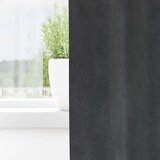  Zavjese za zamračivanje 2 kom. Svjetlosiva 140 x 175 cm Baršun | shoptok.hr