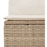  7-dijelni set vrtnih sofa od poliratana s jastucima bež | shoptok.hr