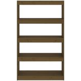 Ormarić za knjige / pregrada boja meda 80x30x135,5 cm borovina | Eponuda.ba