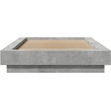  Okvir kreveta s LED svjetlima 90 x 190 cm od konstruiranog drva | shoptok.hr