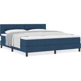  Postelja boxspring z vzmetnico Modra 180 x 200 cm blago, (5000128610) | Shoptok.si