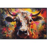 wash+dry PREDPRAŽNIK Cowy McCow 50/75 cm potiskano večbarvno | Shoptok.si