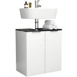 MID.YOU omarica za pod umivalnik donali, bela, črna | Shoptok.si