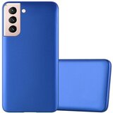 Cadorabo Case, združljiv s Samsungom v kovinsko modri - zaščitni pokrov, narejen iz fleksibilnega silikona TPU, (20590207) Cene