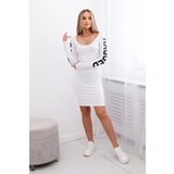 Kesi Ragged Dress White | Shoptok.si