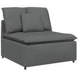 Modularna sofa s jastucima, tkanina, tamno siva | Eponuda.com
