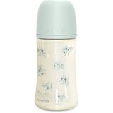 Suavinex Poetry XS Pro Physiological M steklenička za dojenčke 3 m+ Medium Flow - Blue 270 ml | Shoptok.si