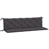  Jastuci za vrtnu klupu 2 kom antracit 180x50x7cm tkanine Oxford | Eponuda.com