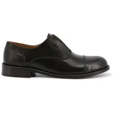 Duca di Morrone Nizki čevlji Lucas - Leather Black Črna