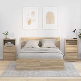  Noćni ormarići s ladicama 2 pcs Sonoma hrast 40 x 30 x 467 cm | Eponuda.ba