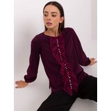 LAKERTA Blouse-LK-BZ-506673.36-dark purple | Shoptok.si
