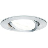 PAULMANN Ugradbena LED svjetiljka okrugla Nova (6,5 W, Srebrna, Topla bijela, 1 Kom.) Cijene