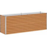  Povišena vrtna gredica 195 x 50 x 68 cm Cinkani čelik | shoptok.hr
