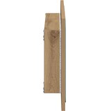 Kupaonsko ogledalo s LED svjetlom boja hrasta 60x8,5x38 cm | shoptok.hr