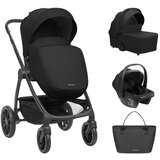 Kikka Boo kolica modena 3in1 set sa i-size auto sedištem i tvrdom korpom black Cene