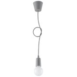 Sollux Lighting Obesna svetilka DIEGO 1 siva, (21348075) | Shoptok.si