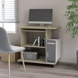 Maison Chic Računalniška miza - pisarniška miza sonoma hrast 80x50x75 cm iverna plošča, (21785028) | Shoptok.si