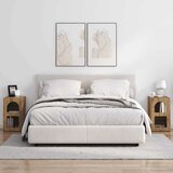  Noćni ormarić 2 pcs Umjetnički hrast 29,5 x 33,5 x 50 cm | Eponuda.com