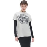 Cropp - Majica s printom - Svijetlo siva | shoptok.hr
