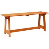  Vanjska klupa Smeđa 119 x 37 x 47 cm Čvrsto borovo drvo | shoptok.hr
