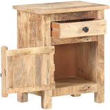 Furnova Nočna omarica 40x30x50 cm robusten mangov les, (21925851) | Shoptok.si