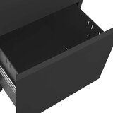 vidaXL Premična omara za dokumente antracitna 39x45x60 cm jeklo | Shoptok.si
