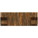  Uzglavlje za krevet s ormarićima boja hrasta konstruirano drvo | shoptok.hr