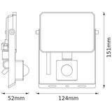 Ledvance led reflektor sa senzorom floodlight LED/20W/230V 3000K IP65 | Eponuda.com