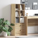  Highboard s ladicama Sonoma hrast 45,5 x 34 x 127 cm | shoptok.hr