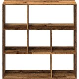 Pregrada / regal za knjige boja drva 102x29x103 5 cm drveni - Staro drvo 102 x 29 x 103.5 cm | shoptok.hr