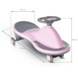 Kidwell Rollo guralica za djecu s led kotačima, pink | shoptok.hr