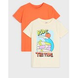 Sinsay Pamučne majice s printom surf motiva 2 pack | shoptok.hr