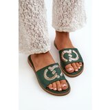 S. BARSKI Women's Flat Flip Flops With Sequins S.Barski | ePonuda.com