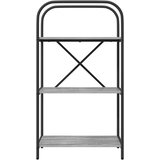 vidaXL Knjižna polica Siva sonoma 60 x 30 x 109 cm Konstruiran les | Shoptok.si