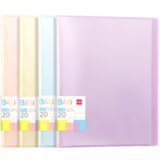 Deli FASCIKLA DISPLAY - CLEAR BOOK PASTEL BALI 40 LISTA EB034 | ePonuda.com
