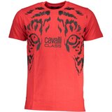 Cavalli Class Muška Majica Kratkih Rukava Crvena | shoptok.hr
