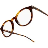 Domi Havana blue-light [non-prescription] ONE SIZE (49) Havana/Kristalna