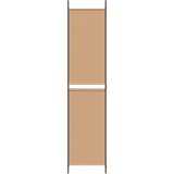  4-panelni pregradni zid Bež 200 x 220 cm Tkanina | Eponuda.ba