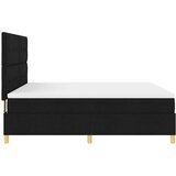  Krevet s opruga kutije s uzglavljem Crna 180 x 200 cm tkanina | shoptok.hr