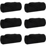  Pokrivači za bacanje 6 pcs Crna 170 x 130 cm Runo | shoptok.hr