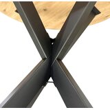MID.YOU Jedilna miza , črna, barve hrasta | Shoptok.si