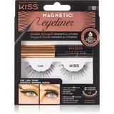 Kiss Magnetic Eyeliner & Eyelash Kit magnetne trepalnice 01 Lure 1 pair